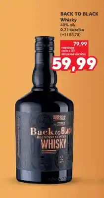 Kaufland Whisky Back to Black 40% oferta