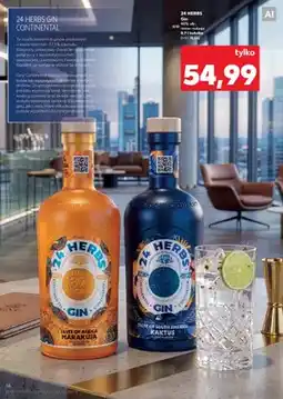 Kaufland Gin Continental Taste of Africa Marakuja 24 Herbs oferta