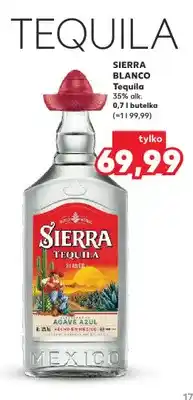 Kaufland Tequila Sierra Blanco 35% oferta