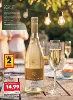 Kaufland Wino musujące Cavignon Bubbles oferta