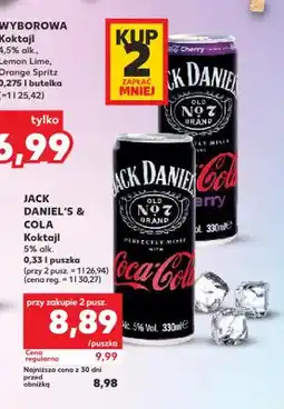 Kaufland Koktajl Jack Daniel's & Cola Cherry oferta