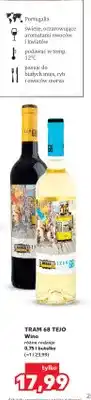 Kaufland Wino czerwone Tram 68 Tejo oferta