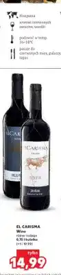 Kaufland Wino czerwone El Carisma Valdepeñas oferta