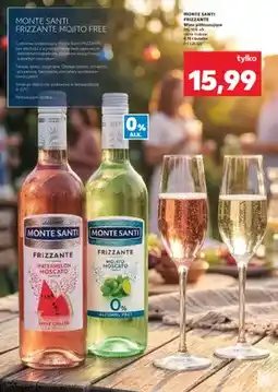 Kaufland Wino musujące półmusujące Monte Santi Frizzante Watermelon Moscato oferta