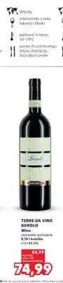 Kaufland Wino czerwone Terre Da Vino Barolo wytrawne oferta