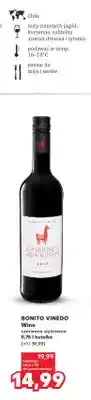 Kaufland Wino czerwone wytrawne Bonito Vinedo oferta