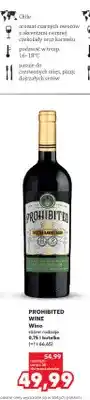 Kaufland Wino Prohibited Wine oferta