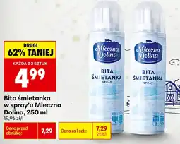 Biedronka Śmietanka Mleczna Dolina oferta