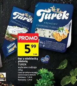 Intermarche Ser z niebieską pleśnią wyrazisty Turek oferta