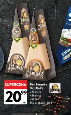 Intermarche Ser twardy klinek 36 m-cy Dziugas oferta