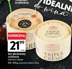Intermarche Ser pleśniowy Triple Crème Germain oferta