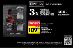 Intermarche Whiskey Jack Daniel's + 2 szklanki oferta