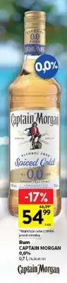 Intermarche Rum Captain Morgan 0,0% oferta