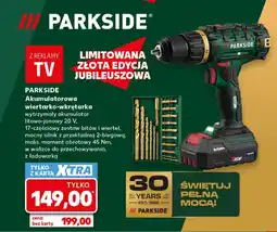 Kaufland Akumulatorowa wiertarko-wkrętarka Parkside oferta