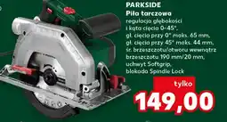 Kaufland Piła tarczowa Parkside oferta
