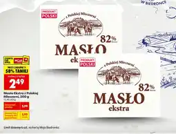 Biedronka Masło ekstra z Polskiej Mleczarni oferta