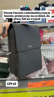 Biedronka Plecak Puccini Elegant oferta