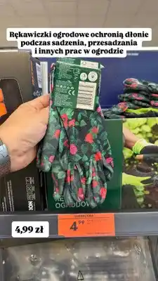 Biedronka Rękawice ogrodowe oferta