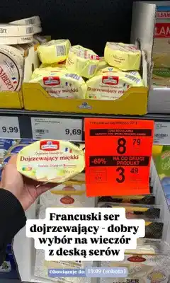 ALDI Francuski ser dojrzewający miękki Roi De Trefle oferta