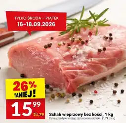 Twój Market Schab wieprzowy bez kości oferta