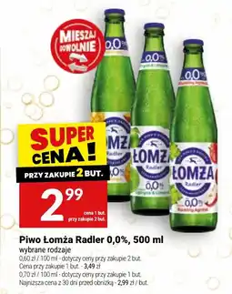 Twój Market Piwo Łomża Radler 0,0% oferta