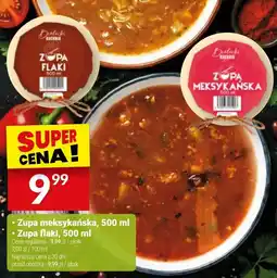 Twój Market Zupa meksykańska, Zupa flaki oferta