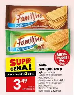Twój Market Wafle Familijne oferta