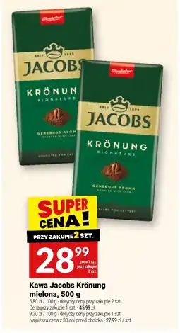 Twój Market Kawa Jacobs Krönung mielona oferta