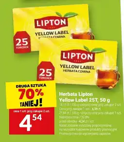 Twój Market Herbata Lipton Yellow Label oferta