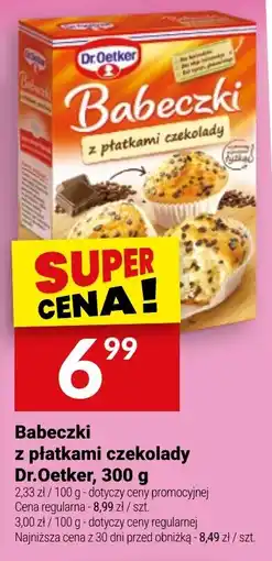 Twój Market Babeczki z płatkami czekolady Dr. Oetker oferta