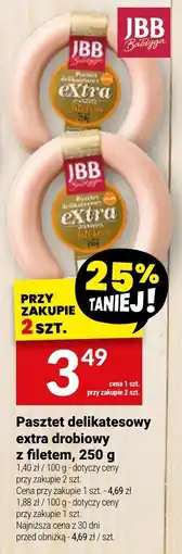 Twój Market Pasztet delikatesowy extra drobiowy z filetem oferta