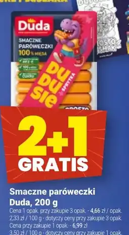 Twój Market Smaczne paróweczki Duda oferta