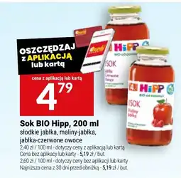 Twój Market Sok BIO Hipp oferta