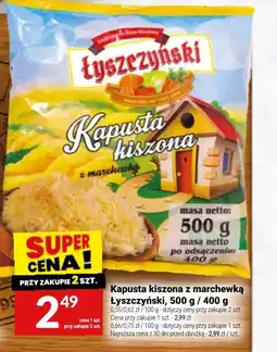 Twój Market Kapusta kiszona z marchewką Łyszczyński oferta
