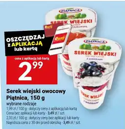 Twój Market Serek wiejski owocowy Piątnica oferta