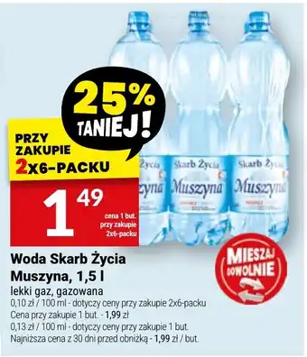 Twój Market Woda Skarb Życia Muszyna oferta