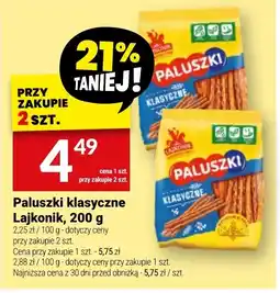 Twój Market Paluszki klasyczne Lajkonik oferta