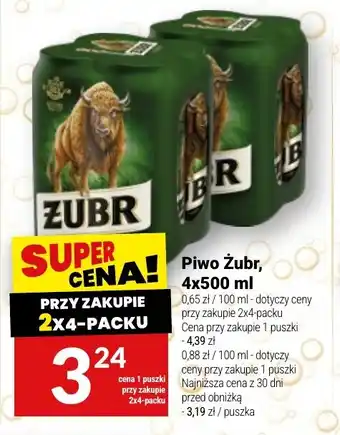 Twój Market Piwo Żubr oferta