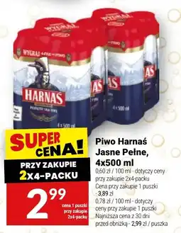 Twój Market Piwo Harnaś Jasne Pełne oferta