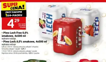 Piwo Lech Free 0,0% smakowe