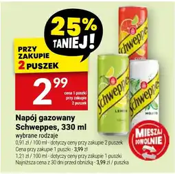 Twój Market Napój gazowany Schweppes oferta