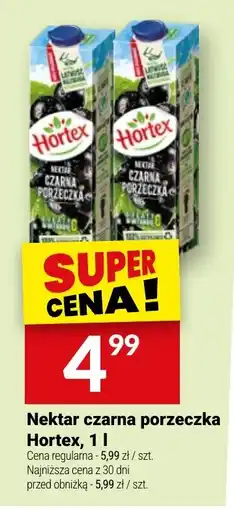Twój Market Nektar czarna porzeczka Hortex oferta
