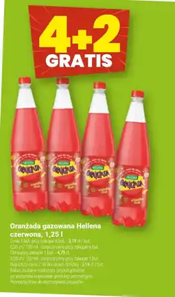 Twój Market Oranżada gazowana Hellena czerwona oferta