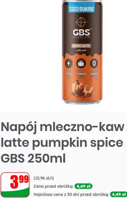 Dino Napój mleczno-kawowy GBS Caffè Latte Pumpkin Spice oferta