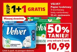 Kaufland Papier toaletowy Velvet oferta