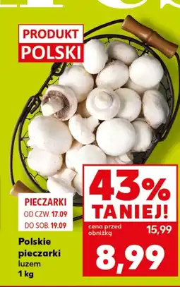 Kaufland Pieczarki Polski oferta