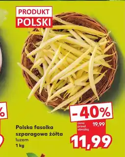 Kaufland Fasolka szparagowa Polski oferta