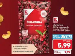 Kaufland Żurawina suszona K-Classic oferta