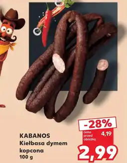Kaufland Kiełbasa Kabanos oferta