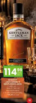 Whiskey Jack Daniel's Gentleman